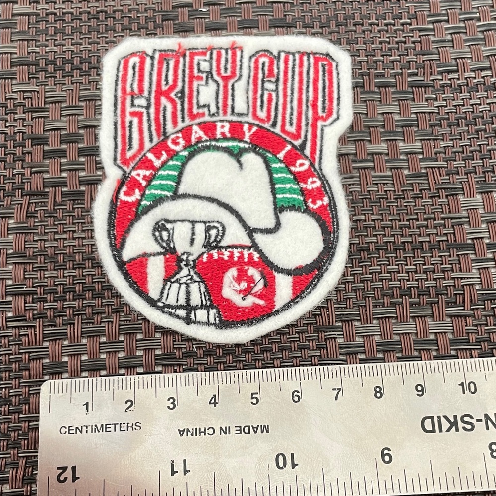 Grey Cup Calgary 1993 Patch